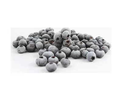 Frozen blueberries